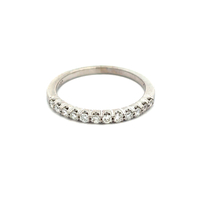 14kt White Gold .28ct tw Diamond Band Ring