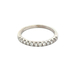 14kt White Gold .28ct tw Diamond Band Ring