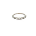 14kt White Gold .36ct tw Diamond Band