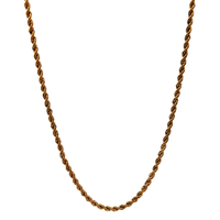 18kt Yellow Gold 19" 2mm Rope Chain
