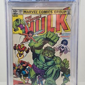  Incredible Hulk #283 graded CGC 6.5