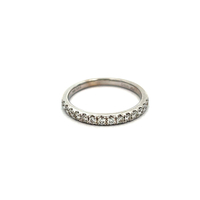 14kt White Gold .39ct tw Diamond Band