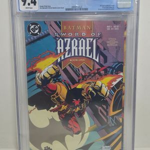  Batman: Sword of Azrael #1 Graded CGC 9.4