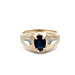 10kt Yellow Gold Sapphire Ring