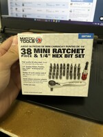 new open box Matco SBIT38A 38pc mini ratchet set