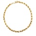 14kt Yellow Gold 8" 3.25mm Solid Rope Bracelet 