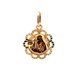 14kt Yellow Gold Religious Pendant 
