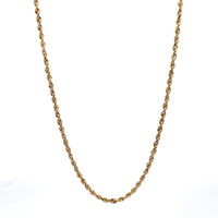 14kt Yellow Gold 20" 2.25mm Rope Chain 