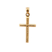 14kt Yellow Gold Cross Pendant