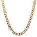 10kt Yellow Gold 30" 6.25mm Diamond Cut Mariner Link Chain 
