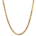 14kt Yellow Gold 28" 3mm Solid Rope Chain