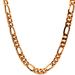14kt Yellow Gold 20" 5.75mm Hollow Figaro Link Chain