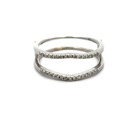 14kt White Gold .10ct tw Diamond Wedding Jacket