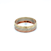 14kt Tri-Color Diamond Cut Band Ring