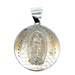 14kt Yellow Gold Virgin De Guadalupe Pendant 