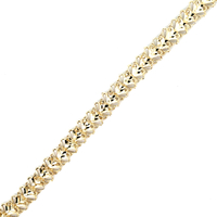 14kt Yellow Gold 7" 8.5mm Link Bracelet