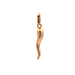 18kt Yellow Gold Italian Pendant 