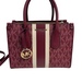 Michael Kors sheila medium shoulder satchel berry multicolor