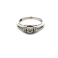 10kt White Gold .25ct tw Diamond Ring