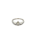 14kt White Gold .15ct tw Solitaire Ring