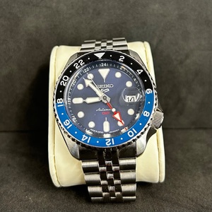 Seiko 4r3400a0 (Blue & Black) Dial