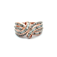 10kt Rose Gold 1.00ct tw Diamond Ring