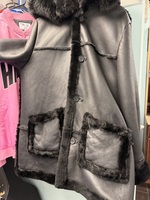 HARLIN GENUINE SHEARLING SHEEPSKIN/LEATHER 