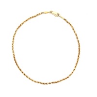 14kt Yellow Gold Rope Bracelet 