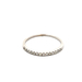14kt White Gold .15ct tw Diamond Band