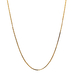 10kt Yellow Gold 17" .75mm Link Chain