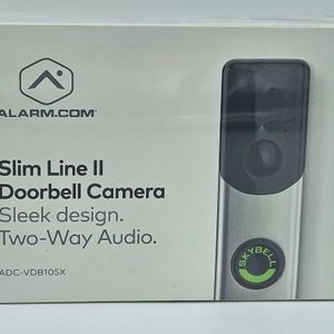 Alarm.com Slim Line II WiFi Doorbell Camera – ADC-VDB105X / 106X