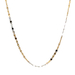 10kt Two Tone 18.5" 1.75mm Link Chain