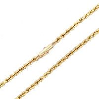 14kt Yellow Gold 18.5" 2.25mm Rope Chain 