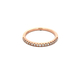 14kt Rose Gold .20ct tw Diamond Band