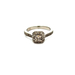 10kt White Gold .50ct tw Diamond Ring