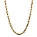 14kt Yellow Gold 20" 4mm Solid Rope Chain 