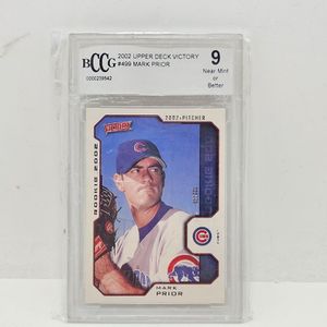 Mark Prior Baseball Card Graded By BCCG