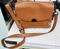 COACH Dreamer Shoulder Bag 1941 Saddle leather 73547