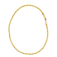 14kt Yellow Gold 9" 2mm Rope Bracelet  