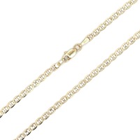 10kt Yellow Gold 20" 2.25mm Mariner Link Chain