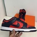 NIKE DV0833-601 Nike Dunk Low White Obsidian Varsity Red