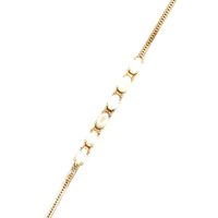 14kt Yellow Gold 7" 4.25mm Oval Bracelet 