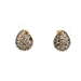 10kt Yellow Gold .25ct tw Diamond Cluster Earrings 