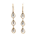 10kt Yellow Gold .25ct tw Diamond Dangling Earrings