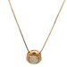 10kt Yellow Gold Opal Pendant With Chain 