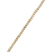 10kt Yellow Gold 7" 5.75mm  .40ct tw Diamond Bracelet