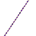 10kt Yellow Gold 7" 4.25mm Amethyst Tennis Bracelet 