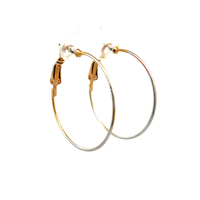 10kt Yellow Gold Hoop Earrings