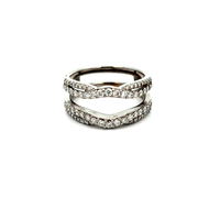 14kt White Gold .63ct tw Diamond Wedding Jacket