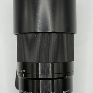 Sony SEL 55-210mm f/4.5-6.3 Aspherical IS OSS Lens + Hood